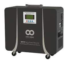 Kool Energy: Mobile Inverter Trolley 1Kw - 1 x 50Ah Lithium Battery - 25.6V